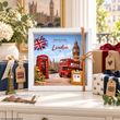 Geldgeschenk Verpackung England London Urlaub Reise Big Ben MIT NAME 2