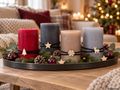 Adventskerzen 4er-Set Weihnachtskerzen Deko Kerze Advent  Adventsgesteck 4