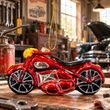 Glas Christbaumschmuck Motorrad Geschenkidee Mann Nikolaus Adventskalender  3