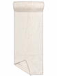 Tischläufer Creme 100% Polyester Tischdecke Plüschrolle Uni 250 x 28 cm 1