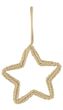 Stoffstern Weihnachten zum aufhängen in 3 Farben: Salbei Grün Beige 14cm 5