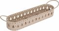 Kerzenhalter Kerzenständer Weihnachten Metall Beige für 4 Stabkerzen 38cm 1