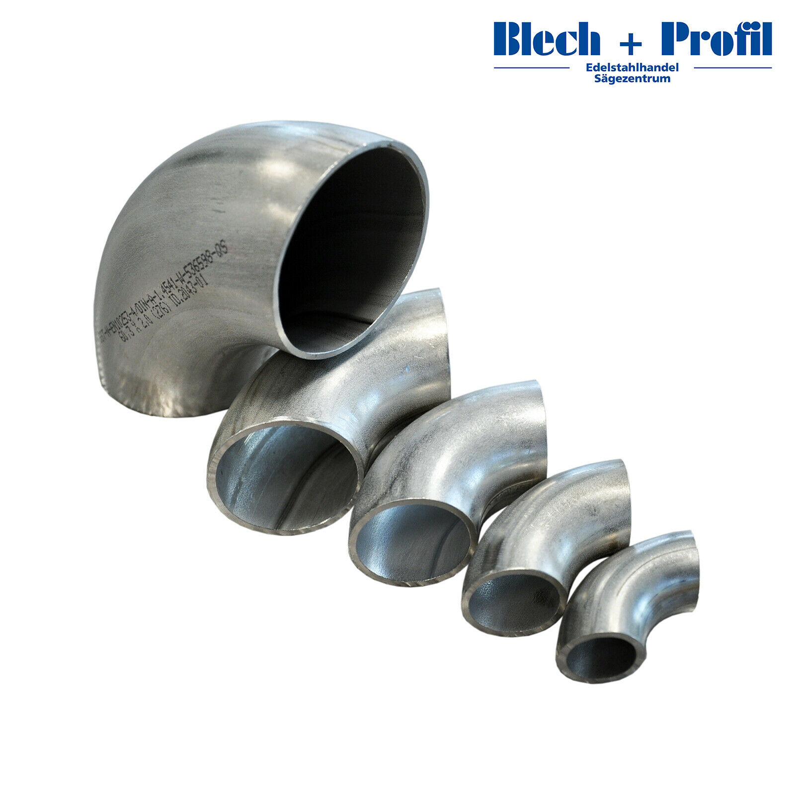 Rundrohr 204x2 mm Edelstahl V2A 1.4301 roh unbearbeitet