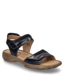 La sandale en denim/combi est fabriquée en cuir de haute qualité avec une fermeture velcro confortable. Elle a une semelle robuste et offre un confort de port optimal.