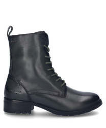 De chelsea boot in de kleur Bosco is gemaakt van hoogwaardig leer en heeft een vetersluiting voor optimale ondersteuning. De schoen heeft een glad oppervlak en is ideaal voor een elegante maar toch robuuste uitstraling.