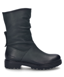 Der Stiefel in der Farbe Bosco besteht aus glattem Leder und zeichnet sich durch einen seitlichen Reißverschluss aus. Die robuste Sohle und die dezente Logo-Prägung auf der Ferse verleihen ihm einen modernen Look.