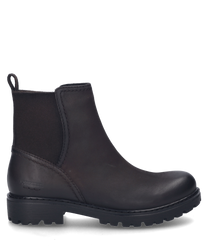 La bota en color Moro destaca por su diseño elegante y su práctico cierre de cremallera. El material de alta calidad le da un aspecto noble y garantiza una comodidad duradera.