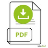 Abbildung zeigt Grafik-Icon vor einem PDF, das herunterzuladen ist 