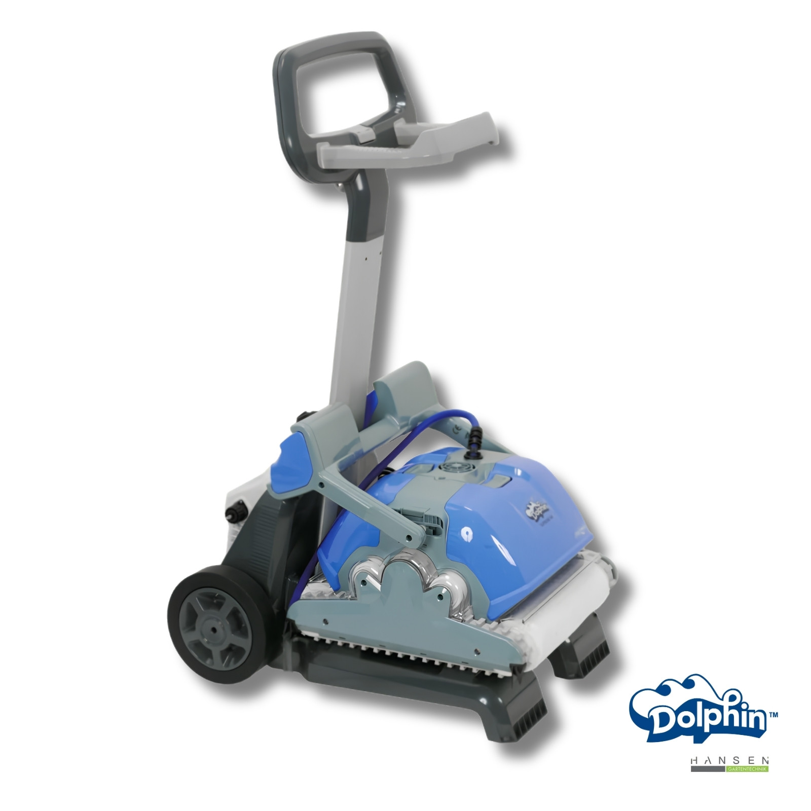 Abbildung zeigt freigestelltes Produktbild zu Poolroboter Dolphin M 400 Set inkl. Caddy Abbildung zeigt freigestelltes Produktbild zu Poolroboter Dolphin M 400 Set inkl. Caddy