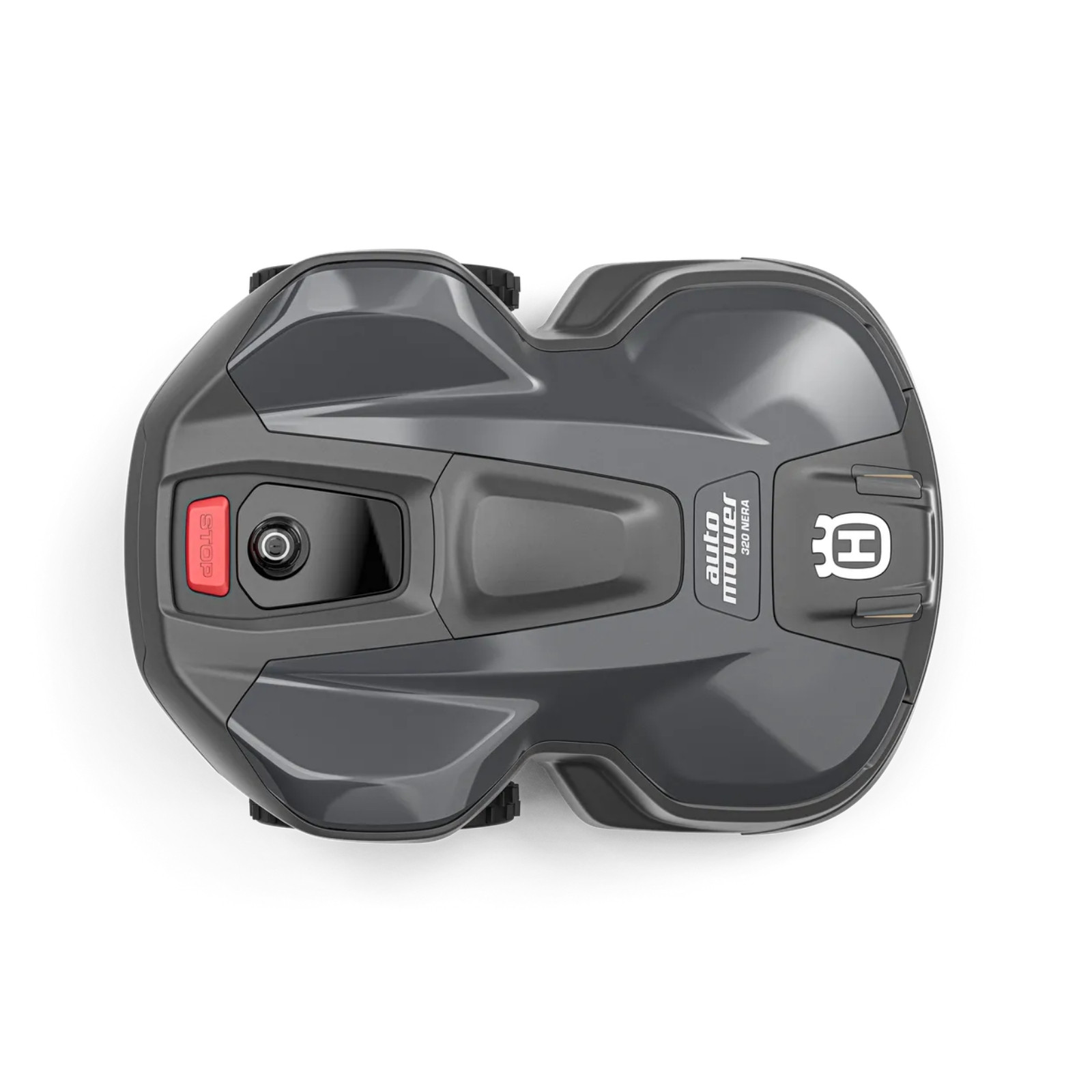 Abbildung zeigt freigestelltes Produktbild zu Husqvarna Automower 320 NERA mit kabelloses Installation dank EPOS Technologie Abbildung zeigt freigestelltes Produktbild zu Husqvarna Automower 320 NERA mit kabelloses Installation dank EPOS Technologie