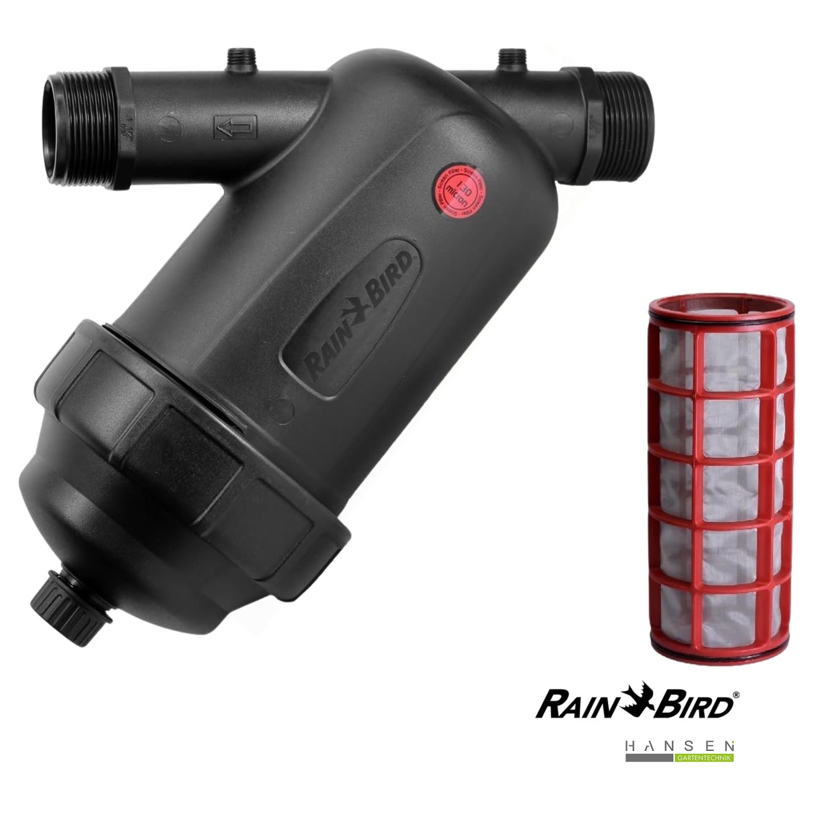 Abbildung zeigt freigestelltes Produktbild zu Rain Bird 1 Siebfilter BSP, 130 Mikron – Art.-Nr. X14610