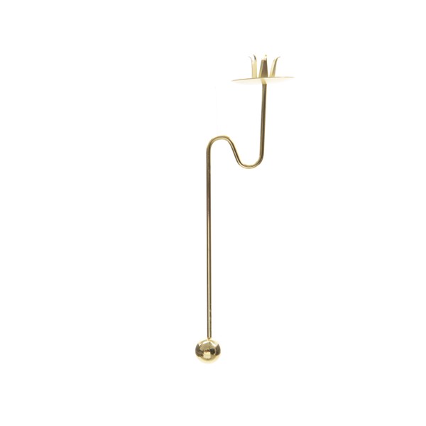 Baum-Pendelkerzenhalter Balancehalter Weihnachtsbaum messing gold | Party Schlaudt GmbH | Kostüme | Deko