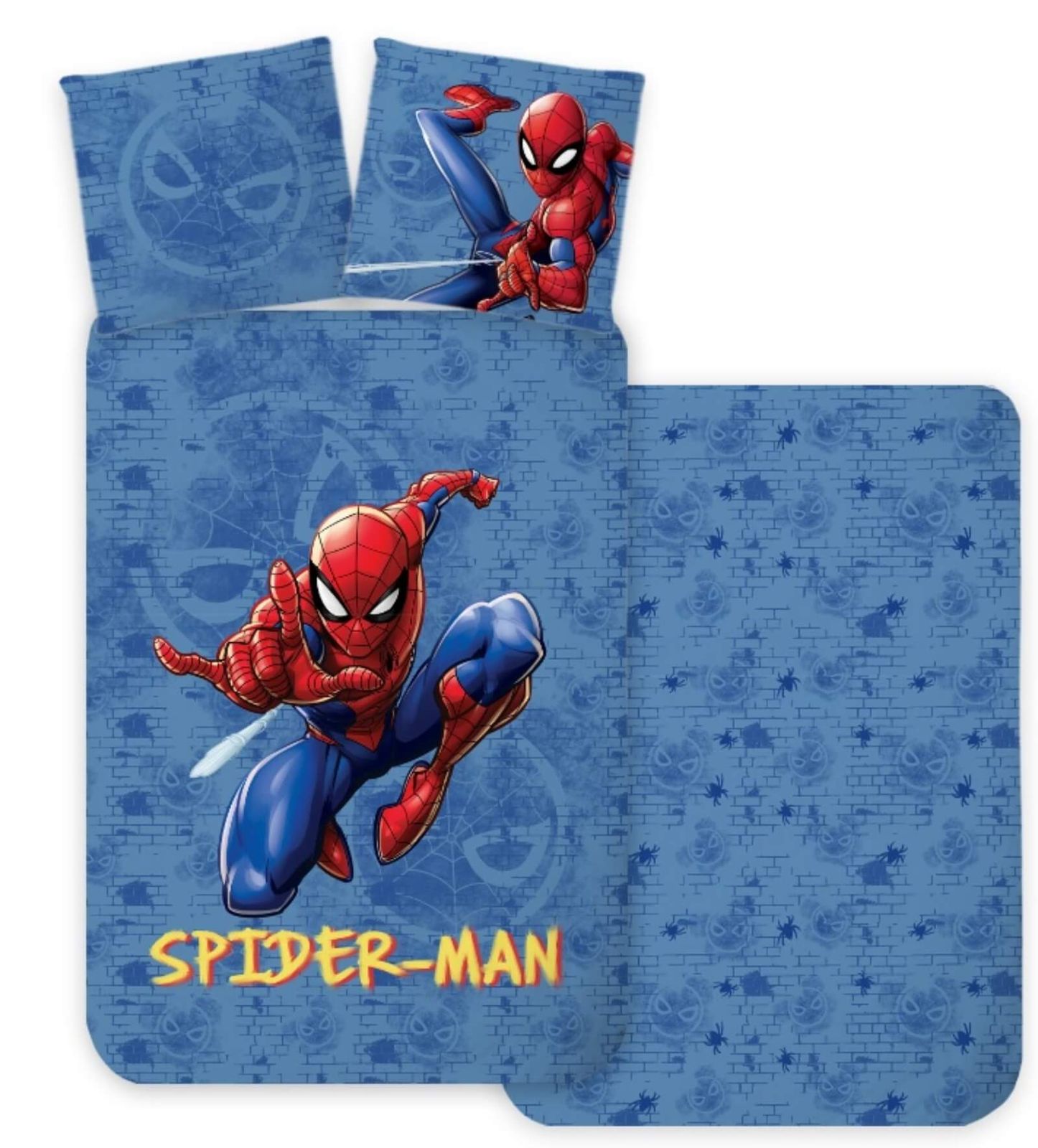 Marvel Spiderman Spidey 2 x Wende-Bettwäsche Doppelpack 135x200 80x80 Baumwolle Marvel Spiderman Spidey 2 x Wende-Bettwäsche Doppelpack 135x200 80x80 Baumwolle