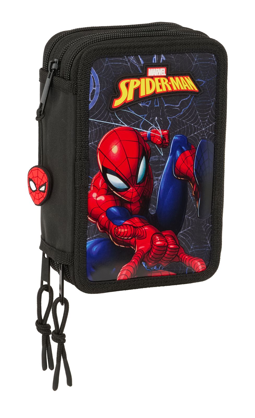 Marvel Spiderman Federmäppchen Mäppchen Federmappe 37tlg 3-fach Spider-Man Marvel Spiderman Federmäppchen Mäppchen Federmappe 37tlg 3-fach Spider-Man