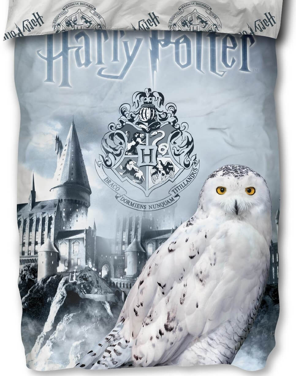 Harry Potter Hogwarts 2 x Bettwäsche-Set Wendemotiv Doppelpack 135x200 80x80 Harry Potter Hogwarts 2 x Bettwäsche-Set Wendemotiv Doppelpack 135x200 80x80
