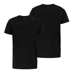 -2er Pack R-NECK schwarz