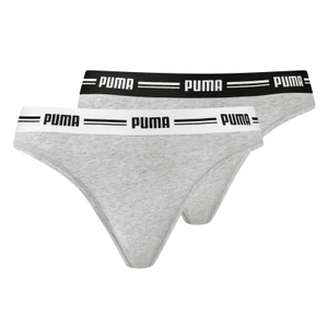 2er Pack PUMA Damen Unterwäsche Slip Every Day Strings - Bild 0 2er Pack PUMA Damen Unterwäsche Slip Every Day Strings