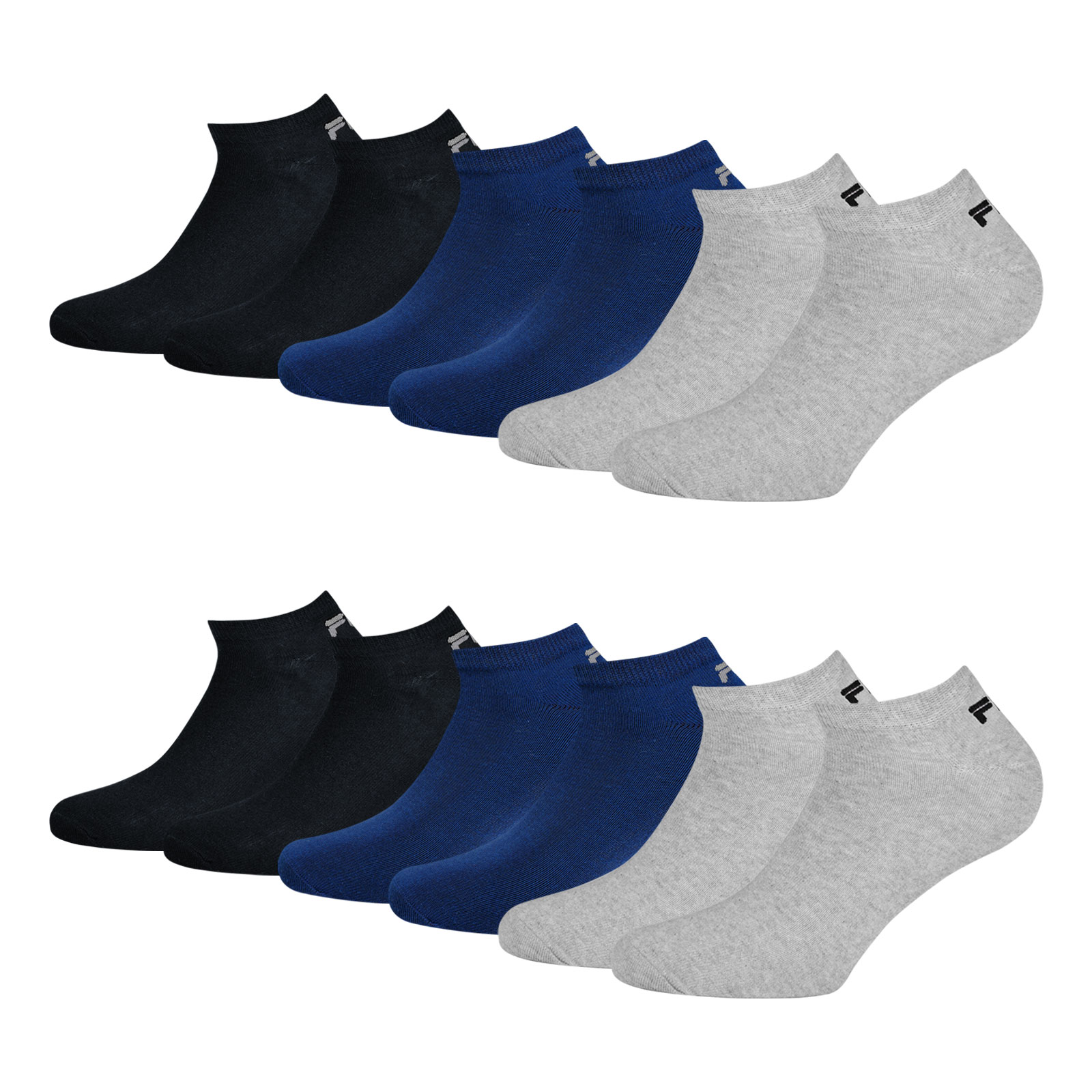 6 Paar FILA Unisex Sneaker Socken Sportsocken Kurzsocken 6 Paar FILA Unisex Sneaker Socken Sportsocken Kurzsocken