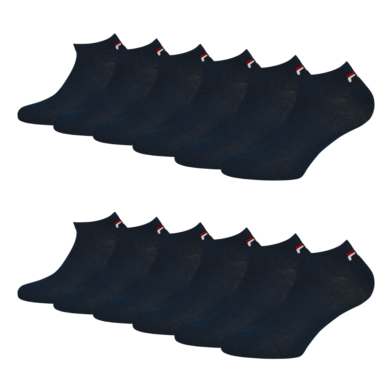 6 Paar FILA Unisex Sneaker Socken Sportsocken Kurzsocken 6 Paar FILA Unisex Sneaker Socken Sportsocken Kurzsocken