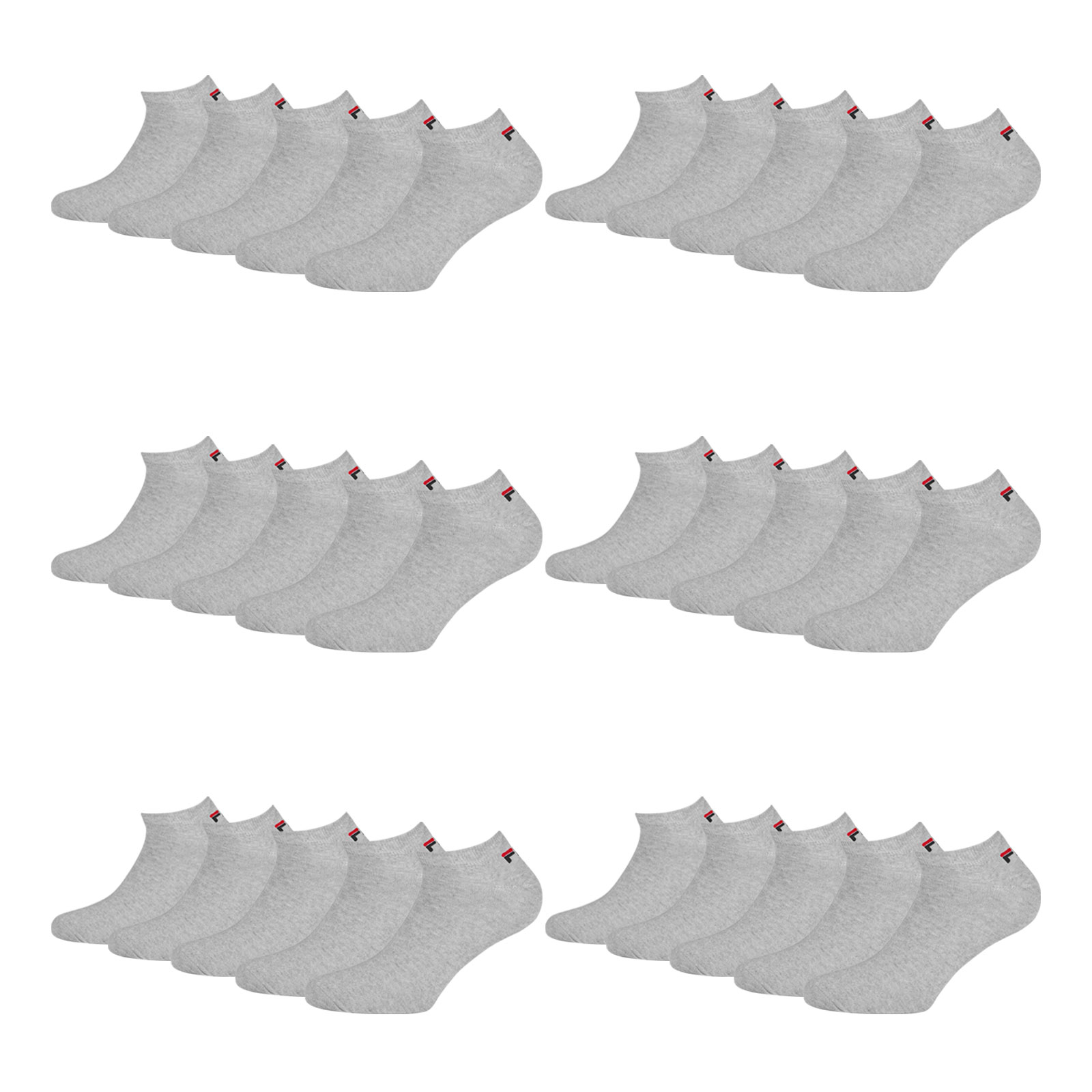 15 Paar FILA Unisex Sneaker Quarter Tennissocken Sportsocken 15 Paar FILA Unisex Sneaker Quarter Tennissocken Sportsocken
