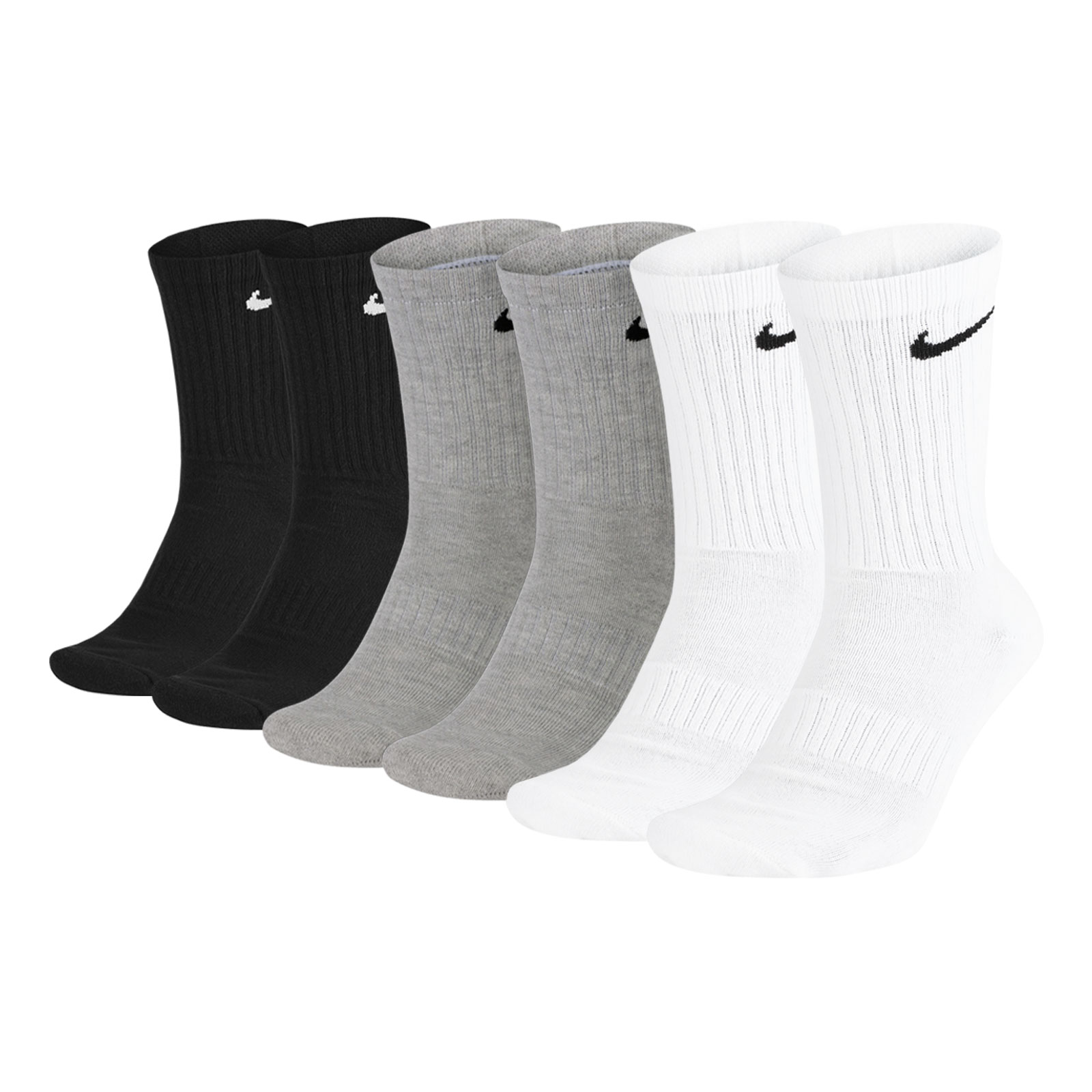 3 Paar NIKE Unisex Trainingssocken Everyday Cushioned Crew Socks 3 Paar NIKE Unisex Trainingssocken Everyday Cushioned Crew Socks