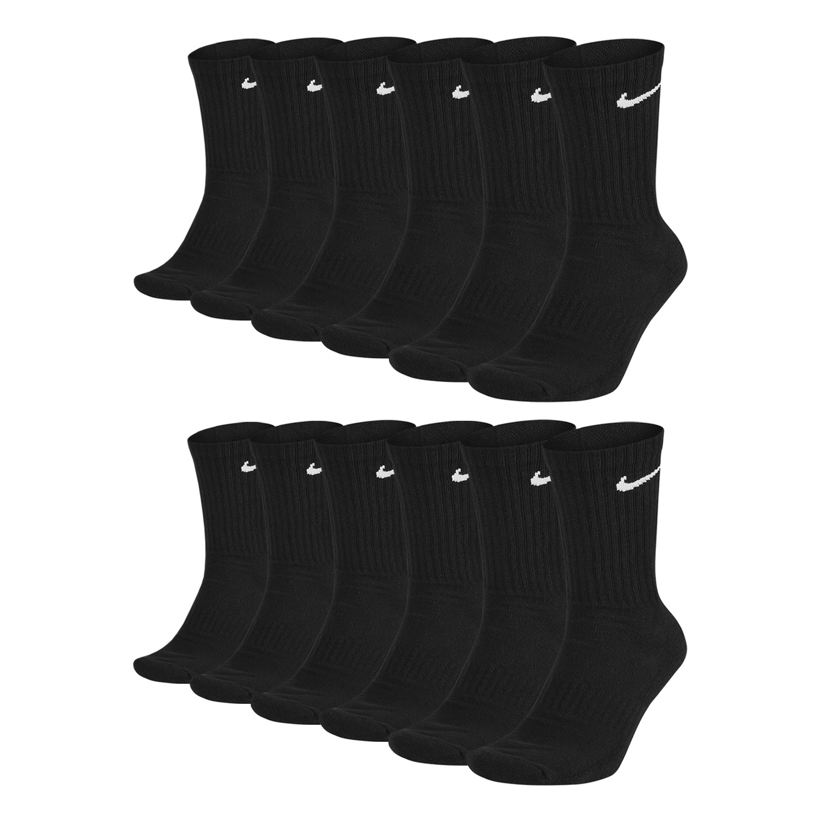 6 Paar NIKE Unisex Trainingssocken Everyday Cushioned Crew Socks 6 Paar NIKE Unisex Trainingssocken Everyday Cushioned Crew Socks