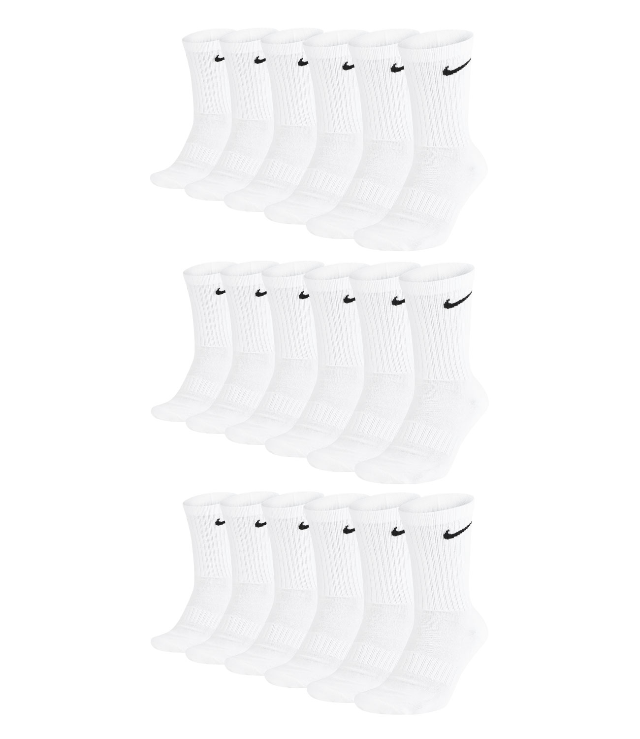9 Paar NIKE Unisex Trainingssocken Everyday Cushioned Crew Socks 9 Paar NIKE Unisex Trainingssocken Everyday Cushioned Crew Socks