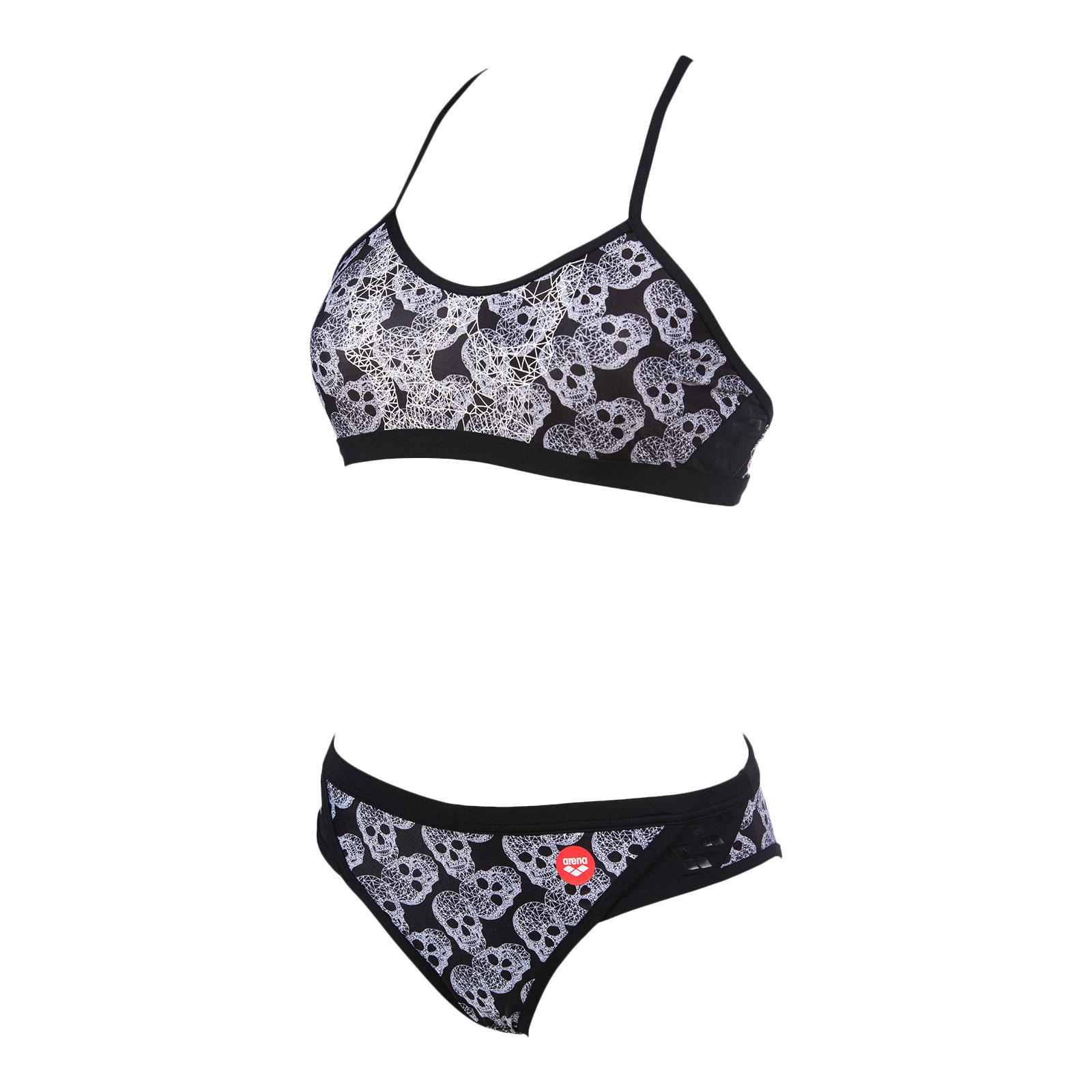 Arena Damen Bikini Zweiteiler Two Pieces Crazy Pop Skulls Arena Damen Bikini Zweiteiler Two Pieces Crazy Pop Skulls