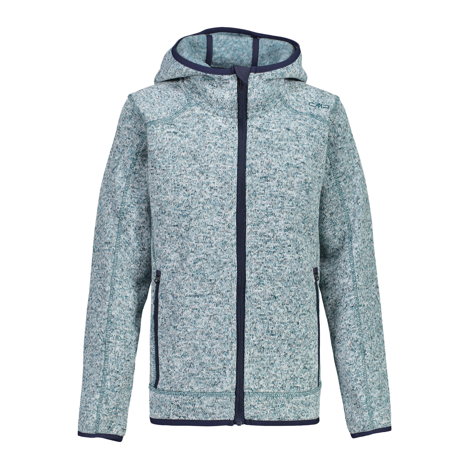 CMP Jungen Jacke Fleecejacke Knit-Tech Kid Fix Hood Jacket CMP Jungen Jacke Fleecejacke Knit-Tech Kid Fix Hood Jacket