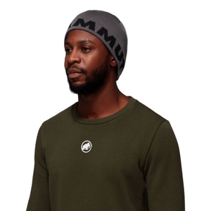 Mammut Herren Damen Unisex Wendemütze Strickmütze Skimütze Wintermütze Logo Beanie - Bild 2 Mammut Herren Damen Unisex Wendemütze Strickmütze Skimütze Wintermütze Logo Beanie - Bild 2