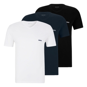 V-Neck -984 navy / white / black