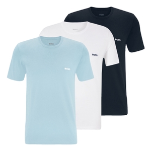 C-Neck -985 white / navy / blue