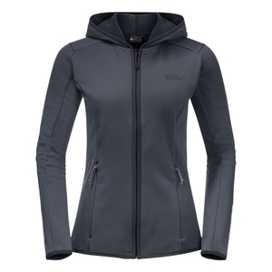Jack Wolfskin Damen Jacke Fleecejacke Midlayerjacke Kapuzenjacke Baiselberg - Bild 0 Jack Wolfskin Damen Jacke Fleecejacke Midlayerjacke Kapuzenjacke Baiselberg