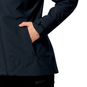 Jack Wolfskin Damen Jacke Regenjacke Outdoorjacke Moonrise 3in1 Jacket - Bild 6 Jack Wolfskin Damen Jacke Regenjacke Outdoorjacke Moonrise 3in1 Jacket - Bild 6