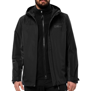 Jack Wolfskin Herren 3in1 Jacke Outdoorjacke Wanderjacke Taubenberg 3in1 JKT M - Bild 1