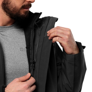 Jack Wolfskin Herren 3in1 Jacke Outdoorjacke Wanderjacke Taubenberg 3in1 JKT M - Bild 6