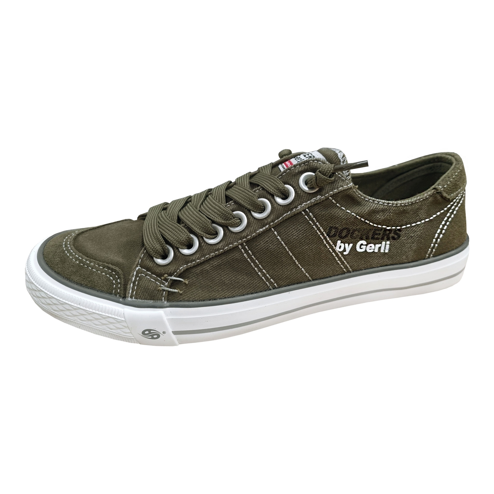 Dockers by Gerli Herren Schuhe Sneaker Slip On Turnschuh Sneaker Washed Canvas Dockers by Gerli Herren Schuhe Sneaker Slip On Turnschuh Sneaker Washed Canvas