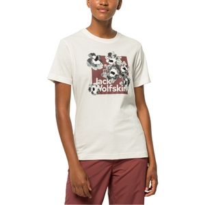 Jack Wolfskin Damen T-Shirt Kurzarmshirt Florell Box - Bild 1 Jack Wolfskin Damen T-Shirt Kurzarmshirt Florell Box - Bild 1