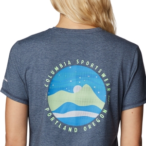 Columbia Damen T-Shirt Streetwear Lifestyle-Shirt Sun Trek™ Graphic Tee II - Bild 4 Columbia Damen T-Shirt Streetwear Lifestyle-Shirt Sun Trek™ Graphic Tee II - Bild 4