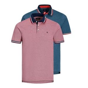 -rio red / denim blue