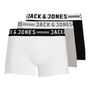 - light grey melange / black / white