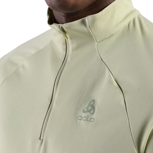 Odlo Herren Laufpullover Midlayer Funktionsshirt Halfzip Essentials Mid Layer - Bild 4 Odlo Herren Laufpullover Midlayer Funktionsshirt Halfzip Essentials Mid Layer - Bild 4
