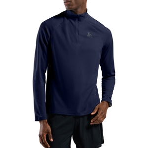 Odlo Herren Laufpullover Midlayer Funktionsshirt Halfzip Essentials Mid Layer - Bild 2 Odlo Herren Laufpullover Midlayer Funktionsshirt Halfzip Essentials Mid Layer - Bild 2