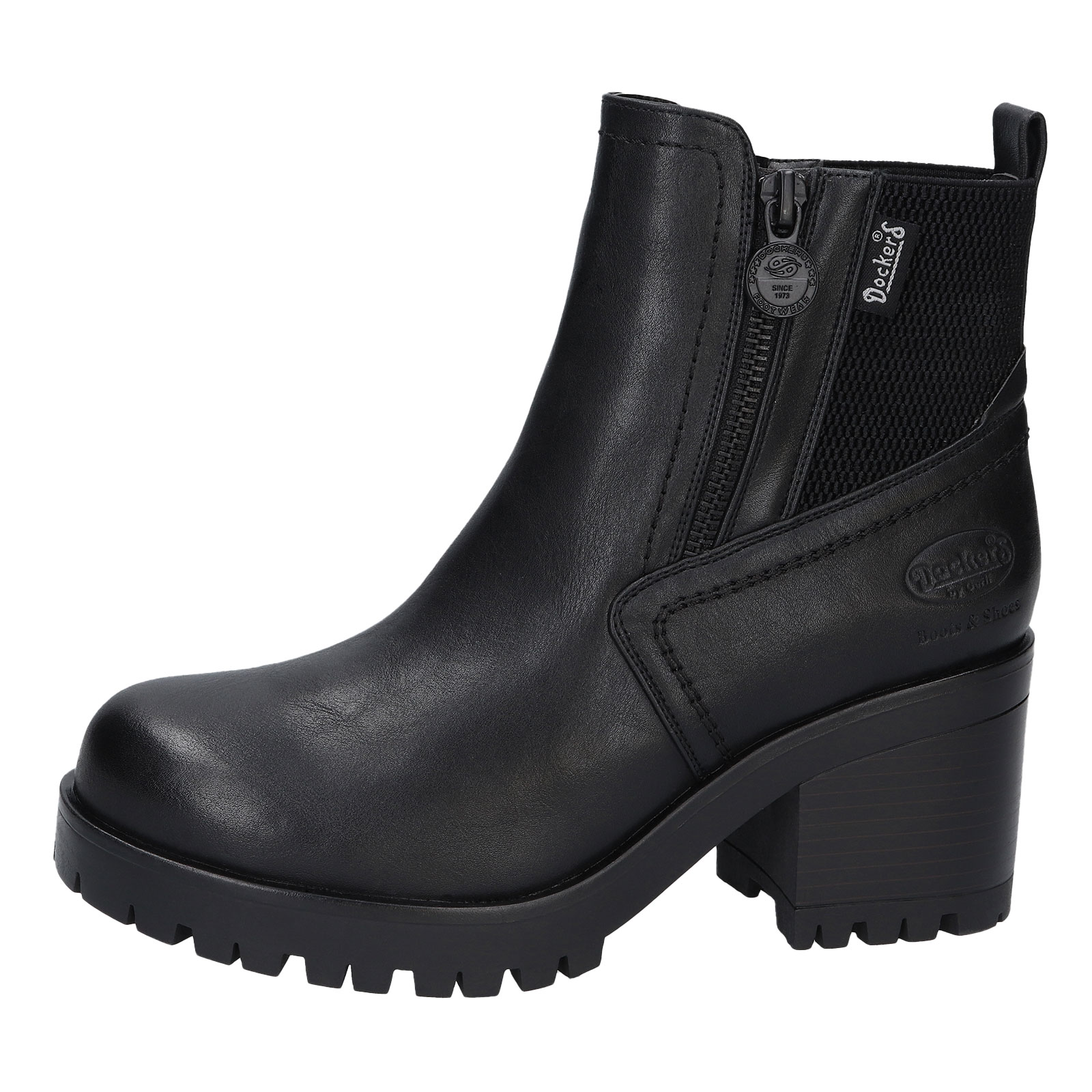 Dockers by Gerli Damen Schuhe Boots Absatzschuh Stiefelette Dockers by Gerli Damen Schuhe Boots Absatzschuh Stiefelette