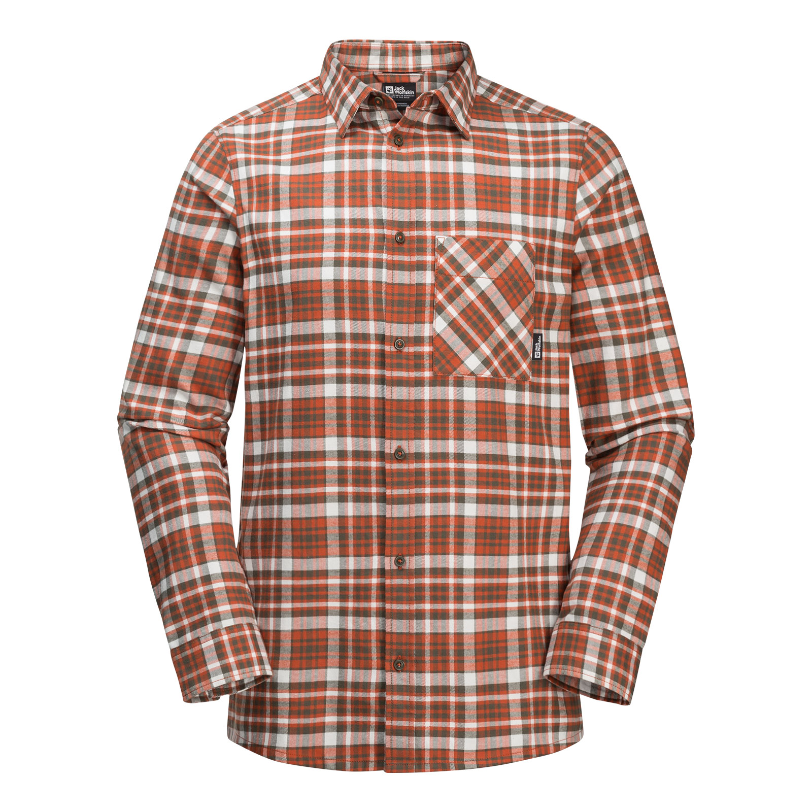 Jack Wolfskin Herren Hemd Wanderhemd Flanellhemd Bergweg Shirt M Jack Wolfskin Herren Hemd Wanderhemd Flanellhemd Bergweg Shirt M