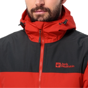 Jack Wolfskin Herren Regenjacke Jacke Outdoorjacke Jasper Ins Jacket M - Bild 4