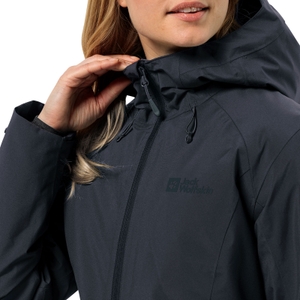 Jack Wolfskin Damen Regenjacke Outdoorjacke Jacke Heidelstein Ins Jacket W - Bild 4
