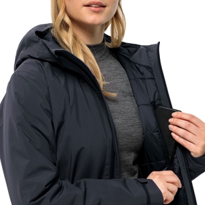 Jack Wolfskin Damen Regenjacke Outdoorjacke Jacke Heidelstein Ins Jacket W - Bild 5