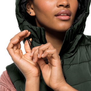 Jack Wolfskin Damen Weste Outdoorweste Steppweste Eisbach Vest W - Bild 3 Jack Wolfskin Damen Weste Outdoorweste Steppweste Eisbach Vest W - Bild 3