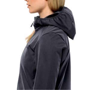 Jack Wolfskin Damen Mantel Outdoor Softshellmantel Windhain Coat W - Bild 3 Jack Wolfskin Damen Mantel Outdoor Softshellmantel Windhain Coat W - Bild 3